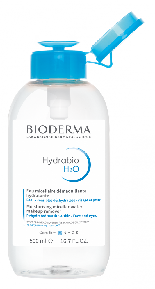 Bioderma HydraBio H2O Micelle Solution for Women - 16.9 oz Cleanser